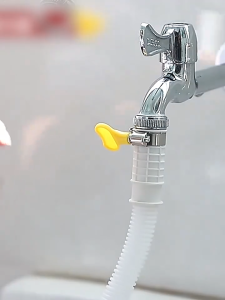 1pcs Semi-automatic old washing machine feed pipe lengthened faucet lengthened hose