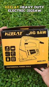 KEELAT 1300W Electric Jig Saw Power Tools Carpenter Tools Wood Set Original Cutting 10 PCS Saw Heavy Duty