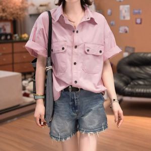 Yellow Loose Collared Shirt