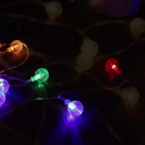 1.5M/3M/6M USB Bubble Ball LED String Lights Garland Lights Waterproof Outdoor Lamp Wedding Garden Fairy Lights Christmas Decor