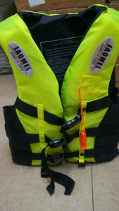 SIZE XXL 100kg Adult Life Vest Jacket Heavy Duty High Buoyancy 3-Buckle with Whistle