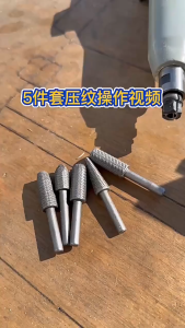 5PCS Metal Cutter Drill Bits Rotary Bits Rasp Milling Filing Shaping Cutting Steel Carving Wood Burrs Metal Grinding Grooved Engraving Polish Polishing Woodworking Abrasive File