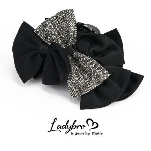 Kẹp Tóc Hình Con Cá Mập Thanh Lịch Audrey Dành Cho Nữ Phụ Kiện Tóc Buộc Tóc Kiểu Pháp Hepburn Hoa Văn Bướm Thời Trang