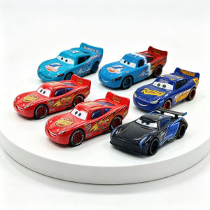 Disney | ▎Disney Pixar Cars 3 1:55 Diecast Alloy Racing Car Lightning McQueen Jackson Storm Cruz Ramirez Kids Collectible Birthday Gift