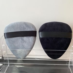 Large Water Drop Dry Puff Makeup Powder Puff Loose Powder Puff Triangle Pointed Black Makeup Flocking Puff Soft