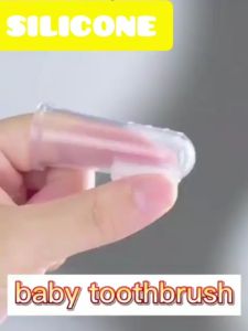 Sikat Gigi Silikon Bayi Anti Rongga Warna-Warni - Pembersih Mulut Bayi 0-12 Bulan