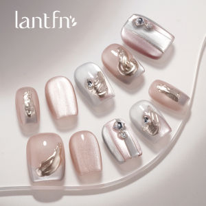 LANTINGFANG | Original Handmade Short Artificial Nails