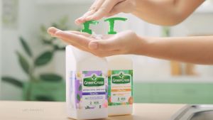 GreenCross (Floral Care) Antibacterial Handwash Liquid Hand Soap Pump Green Cross - 500 mL