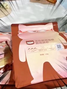 Wowo | Thức Ăn Cho Mèo Toàn Phần Nướng Nhiệt Độ Thấp cho Mèo Lớn và Mèo Con với Thịt Gà Tươi