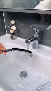 แปรแปรงขัดร่องแบบยาว แปรงขัดซอก แปรงขัดมุม ยาแนว ร่องหน้าต่าง ช่องว่าง แปรงทําความสะอาดกระเบื้องขนแปรงไนลอนพรีเมี่ยม