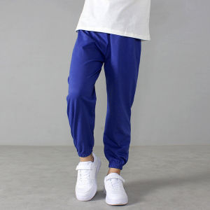Childrens Casual Cotton Pants Loose Fit Thin Summer Long Trousers Mosquito Proof Outerwear Air Conditioning Pants for Boys