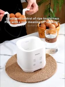 【เครื่องต้มไข่】kawu XM-ZD10 เครื่องไข่ต้มไฟฟ้าสแตนเลสพลาสติก Double Layer เครื่องไข่ต้ม เครื่องไข่ต้ม เครื่องไข่ต้ม