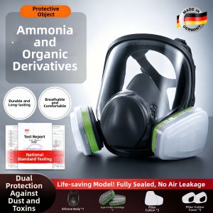 TAODUN | Full Face Respirator Toxic Gas Filter Mask