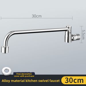Rotatable Semi-Automatic Hotel Kitchen Faucet