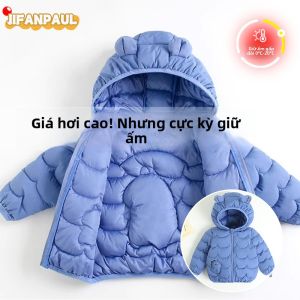 JIFANPAUL | Áo Khoác Dày Mỏng Cho Trẻ Em