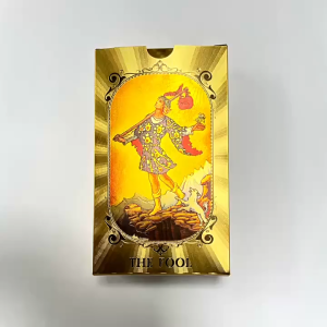 Manual Kartu Tarot Luxury & Table Game PVC Waterproof