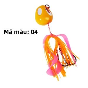1 Mồi Câu Kim Loại Slow Jigging 60-200g Mồi Câu Chìm Toàn Cột Nước Có Móc Câu Để Câu Cá Nước Mặn - Màu Đuôi Ngẫu Nhiên