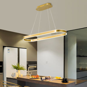 Modern Nordic Design 100CM Led Lights For Room Modern Chandelier Ceiling Lights Oval Pendant Light for Dining Room Drop Ceiling Lights