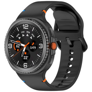 Official Strap For Samsung Galaxy Watch 8 40mm 44mm Watch8 Classic 46mm Silicone Sport Bracelet Correa Original 1:1 No Gaps Band