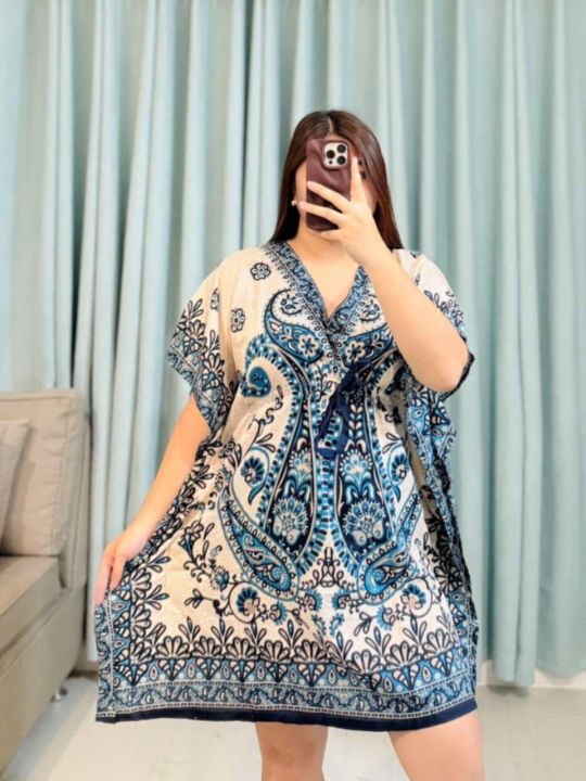boho dress lazada Black Elephant Print Maxi Skirt: Bohemian Rayon Asymmetric Hem