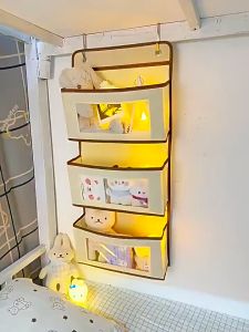 SKM Wall Hanging Storage Organizer With 2 Hooks HM181 Penyusun Beg Penyimpanan