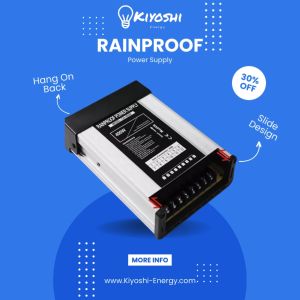 12v 30A 400w 33.3A Outdoor RAINPROOF IP23 Power Supply LED CCTV with Build in Fan Industrial Grade A