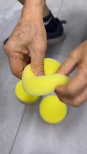 Wax / Wash Sponge High Quality  Fine  Pore Polyester Sponge For Car Detailer Car wash Cleaning