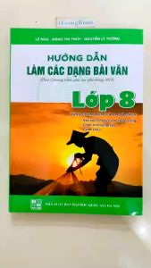 Sách - Combo 2 cuốn Hướng dẫn làm bài kiểm tra định kì + Hướng dẫn làm các dạng bài văn lớp 8 ( KL) - 2023