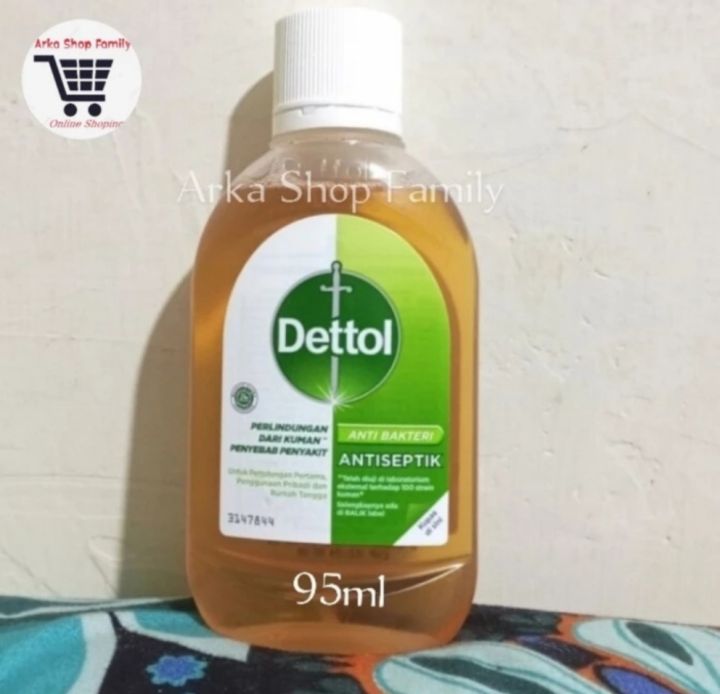 DETTOL Antiseptik Antiseptic Cair Botol 95ml