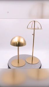 33-60cm Display Tiang Tempat Kupluk Topi Dudukan Retractable Metal Hat Display