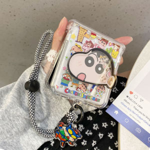 Cartoon Waxy New Motorola Razr50/60Ultra Xiaomi MIXFlip2 Huawei Purax Phone Case with Stand Protection for Honor MagicVFlip