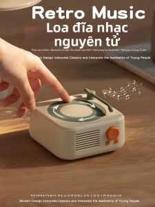 Creative Retro Bluetooth Speaker Card Multi-Function Record Small Sound USB Charging Portable Outdoor 322D Wireless Speaker