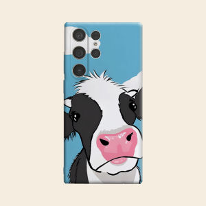 BILIBILI | cartoon cow sky Luxury Fashion Full Lens Protective Case for Samsung Galaxy S26 S25 S24 A56 A36 Plus Ultra