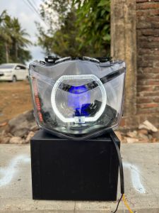 LAMPU BILED MATRIX X1 BEAT KARBU LAMA UKURAN 45 INC