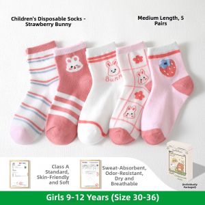 MINXOSU | Disposable Anti-Odor No-Wash Travel Child Socks