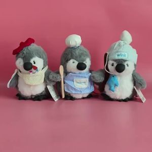 CONUSEA | 25/35CM Cute Penguin Plush Toy Soft Stuffed Chef Painter Fishing Fat Penguin Doll Pillow Home Decor Funny Christmas Valentines