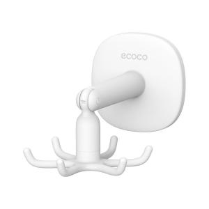 ecoco | Adhesive Wall Mounted Rotatable Hook