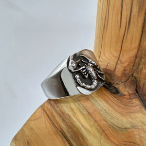 Scorpion Ring 316L Stainless Steel Jewelry Casual Punk Men Trendy Ring
