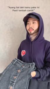 LAPAKSPORT DEORA SKIRT JEANS STRETCH: ROK JEANS PANJANG & ROK JEANS SNOW PANJANG MURAH