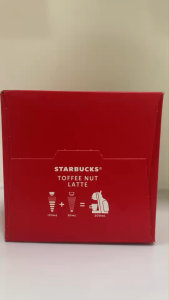 ลิมิเต็ด อิดิชั่น กาแฟสตาร์บัคส์ ท็อฟฟี่ นัท ลาเต้ ดอลเช่ กุสโต้ (6X2รวม12แคปซูล)