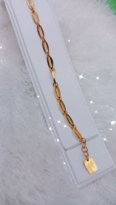 Gelang Tangan Viola 01 Titanium Premium Quality Tidak Berkarat Dan Tahan Lama GS027