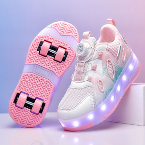 SHIYAN | Roller Skate Shoes Hidden Wheels Adjustable Light