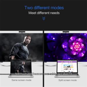 xiede | 0.15m HDMI-Compatible to DVI Cable Bi-Directional DVI-I (24+5) Female to HD Male Adapter 1080P DVI to HD Converter Short Length