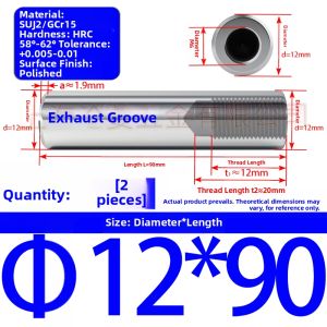 CANGJIANG | MSTP Vent Slot Screwed Cylinder Pin