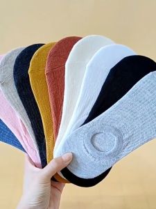 Tất lười nữ đi giày búp bê chống tuột gót vớ lười nữ chất liệu cotton cao cấp thoáng khí khử mùi- HAI-FIVE-2006-1DOI