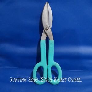 Gunting Seng 12\\\" Karet CAMEL: Alat Potong Seng Berkualitas Tinggi