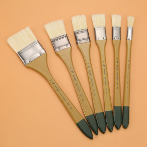 6 single bristle hard brush brush fine art painting gouache watercolor paint oil painting special row brush shading brush