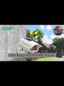 Solar Outdoor Security Waterproof Fake Dummy Simulation LED Solar CCTV Kamera Securiti Palsu Vision Xiaomi