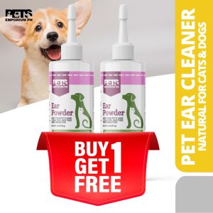 Buy 1 Take 1 Pawfect Ear Powder - Natural Pet Ear Cleaner for Dogs and Cats