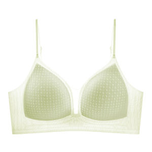 MiiOW | เสื้อชั้นในเซ็กซี่ไร้โครงสำหรับผู้หญิง ทรงบาง สายเดี่ยว ดีไซน์หลังสวย เสื้อชั้นในแบบเกาะอก ชุดชั้นในฤดูร้อน